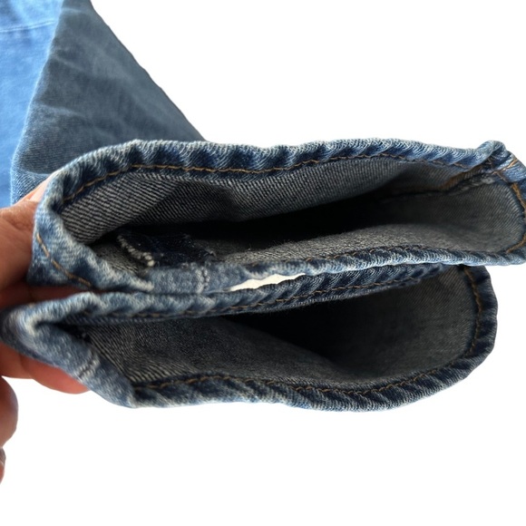 Levis 501 Mens‎ Button Fly Straight Leg Medium Wash Jeans Size W34x L34 - Picture 4 of 12